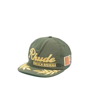 Rhude Green Hats Men